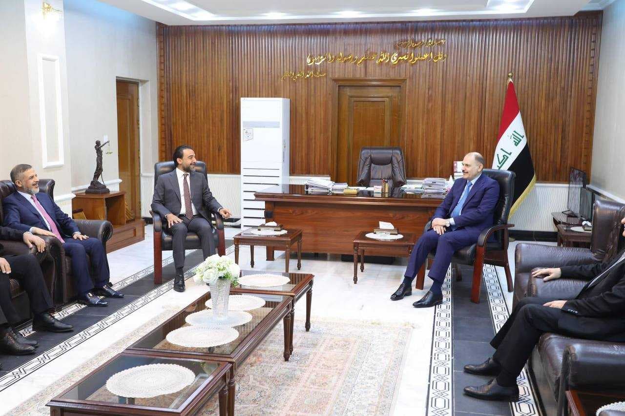 الحلبوسي يلتقي بصاحب قرار "عزله" من البرلمان