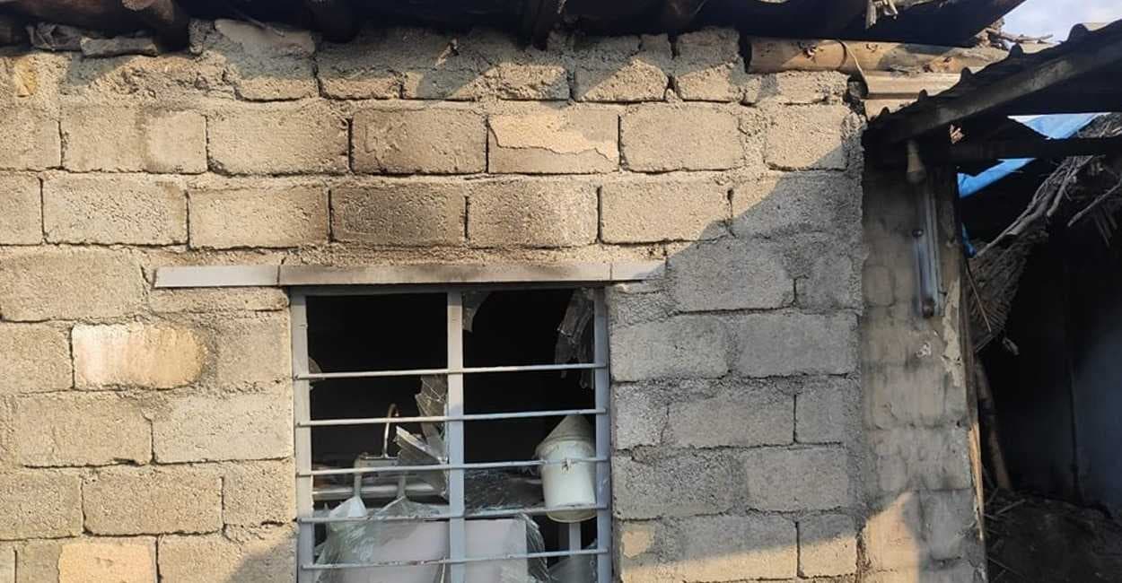 النيران تلتهم منزلا وتصيب افراده بحروق متفاوتة شمال اربيل