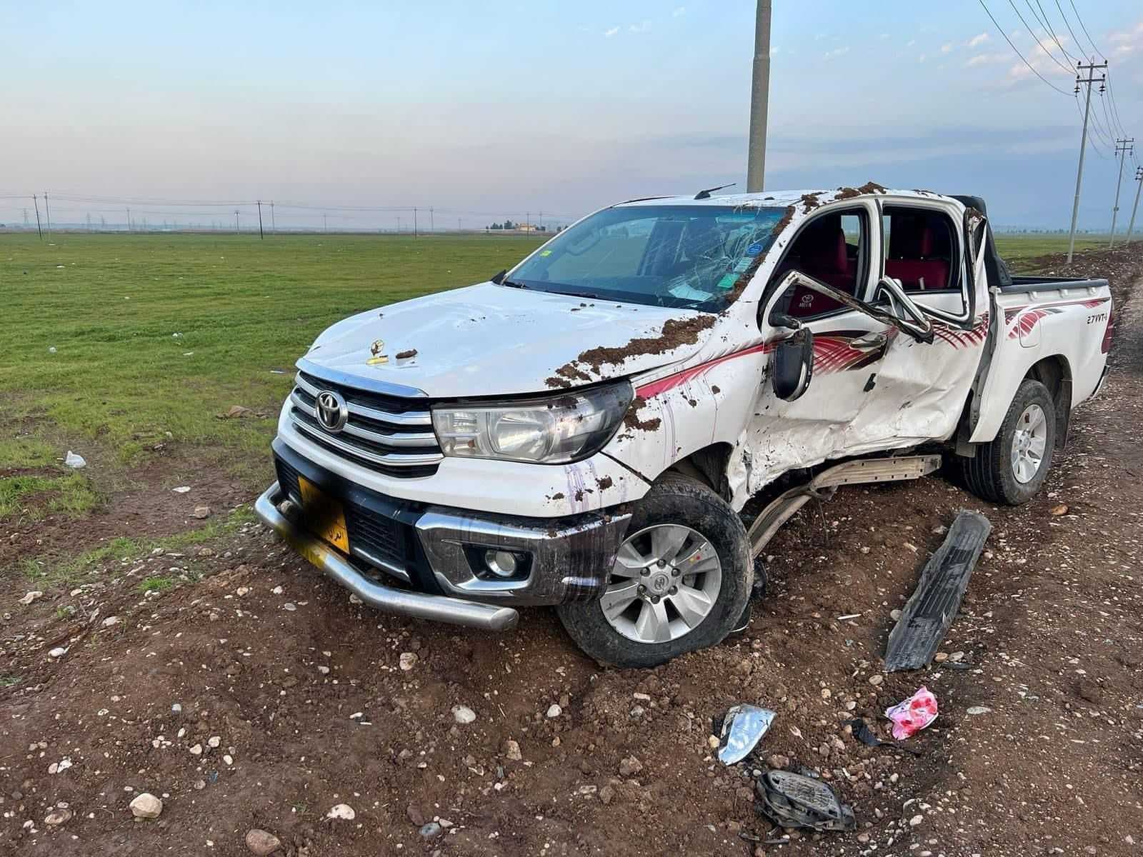مصرع واصابة 10 أشخاص في ثلاثة حوادث مرورية في دهوك