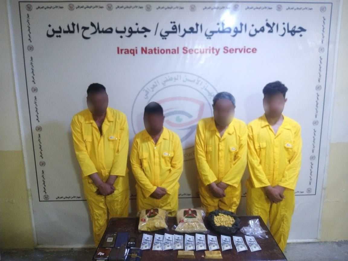 الاطاحة بشبكة "تزيّف" سبائك الذهب والعملة الاجنبية في صلاح الدين