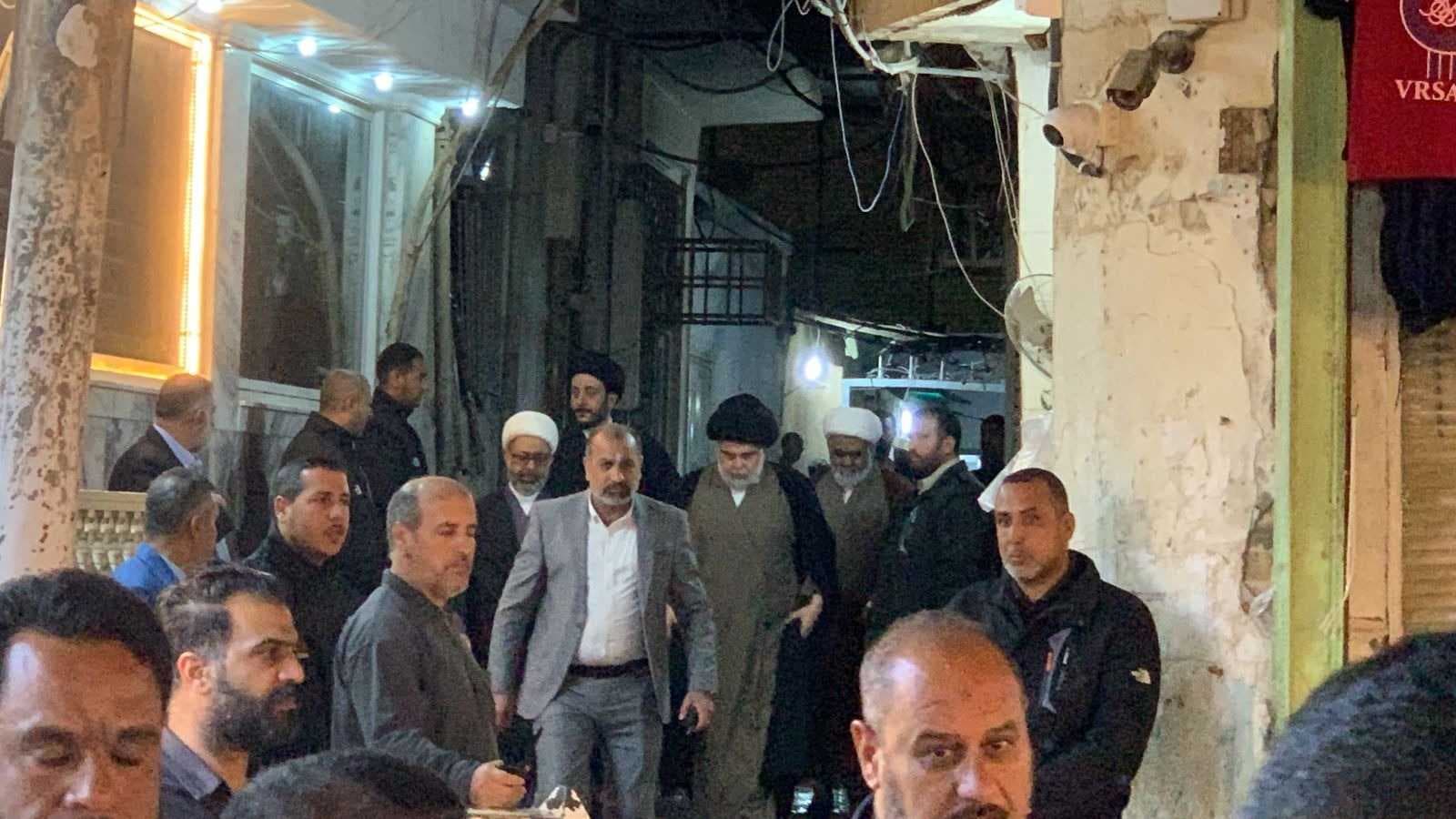 الصدر في ضيافة المرجع السيستاني