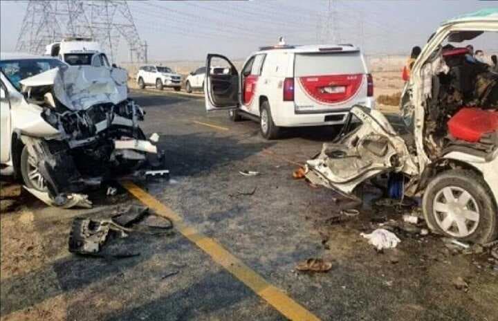مصرع واصابة 6 زوار إيرانيين بحادث مروع في الكوت