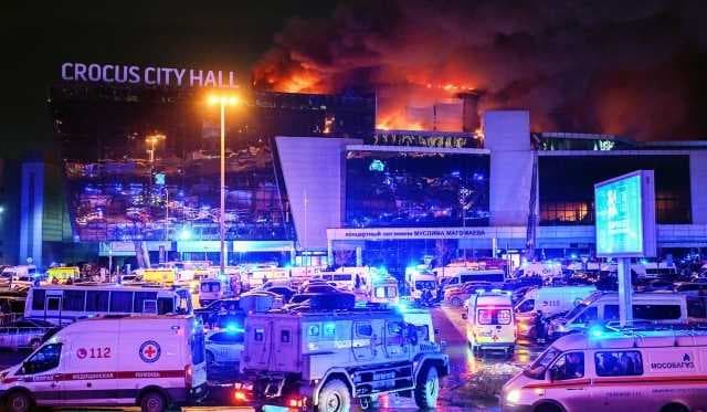 ارتفاع عدد المصابين جراء هجوم كروكوس الإرهابي