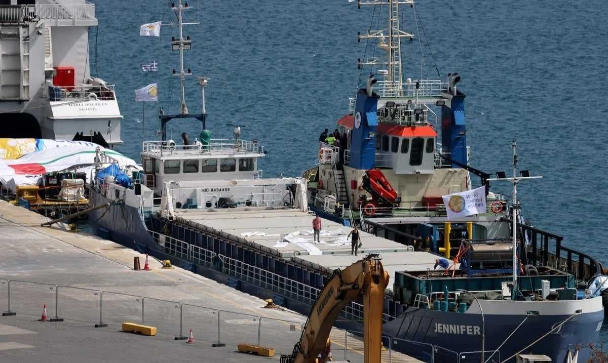 سفينة محمّلة بالمساعدات تغادر قبرص إلى غزة
