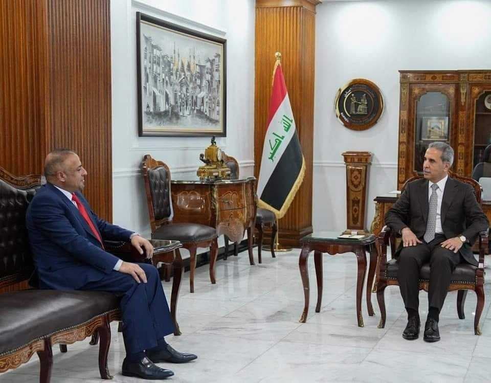 زيدان لمحافظ صلاح الدين: ضرورة إتباع النهج المهني في بناء مؤسسات الدولة