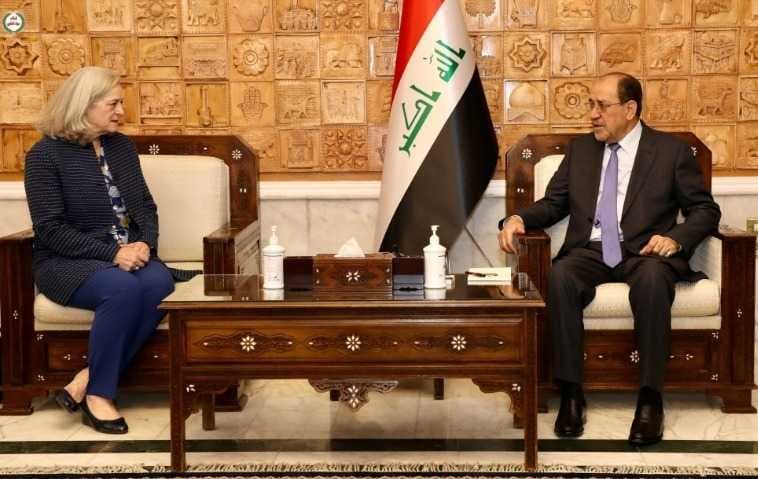 المالكي للسفيرة الأمريكية: ضرورة تحديد جدول زمني لإنهاء مهام التحالف في العراق