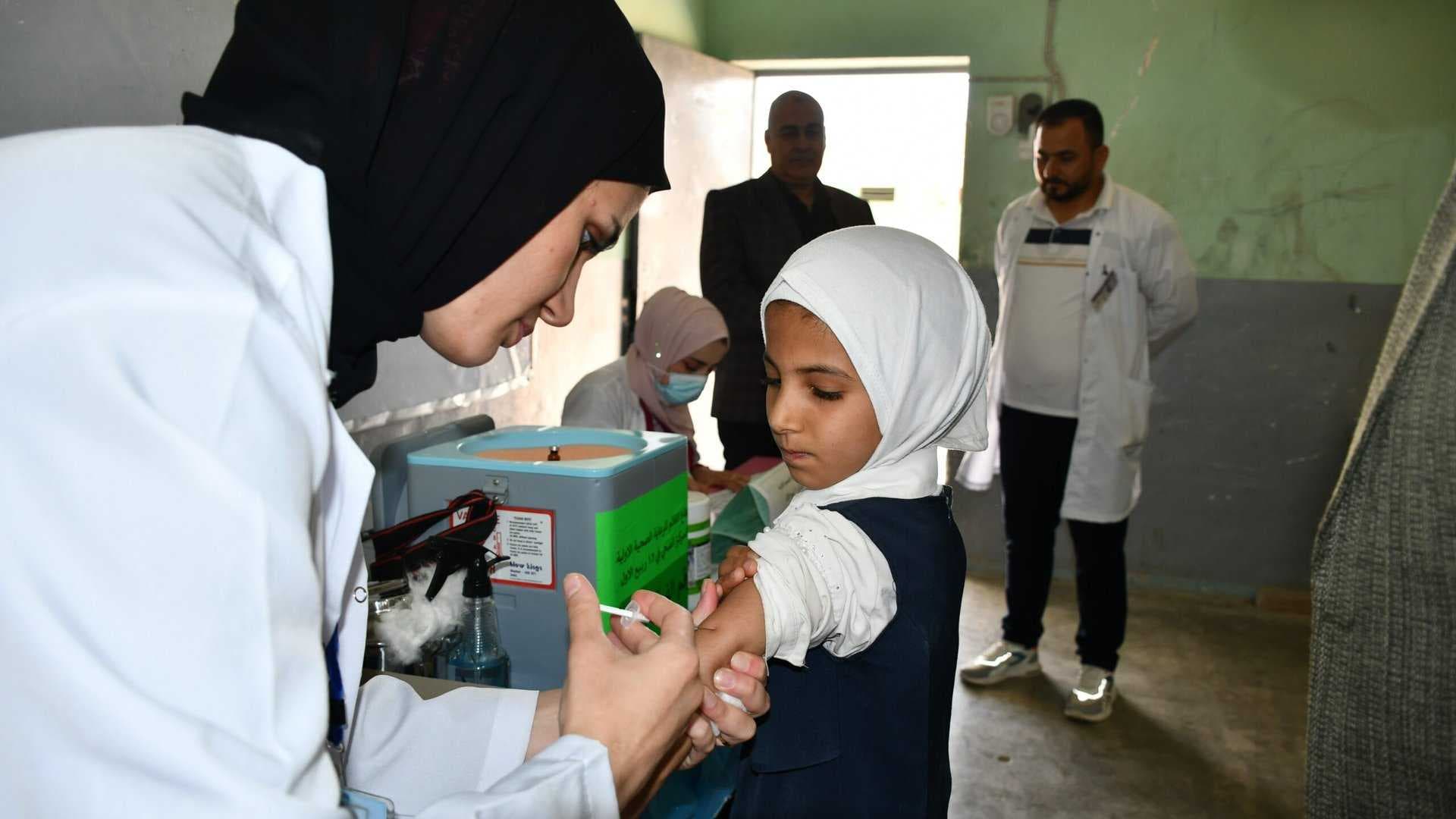 الصحة: تلقيح اكثر من خمسة ملايين طفل بلقاح الحصبة