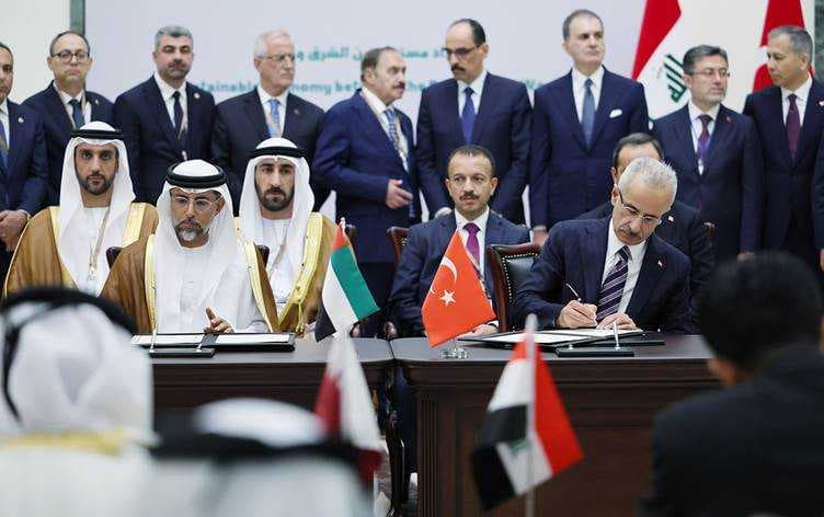 اجتماع رباعي في بغداد للشروع في طريق التنمية