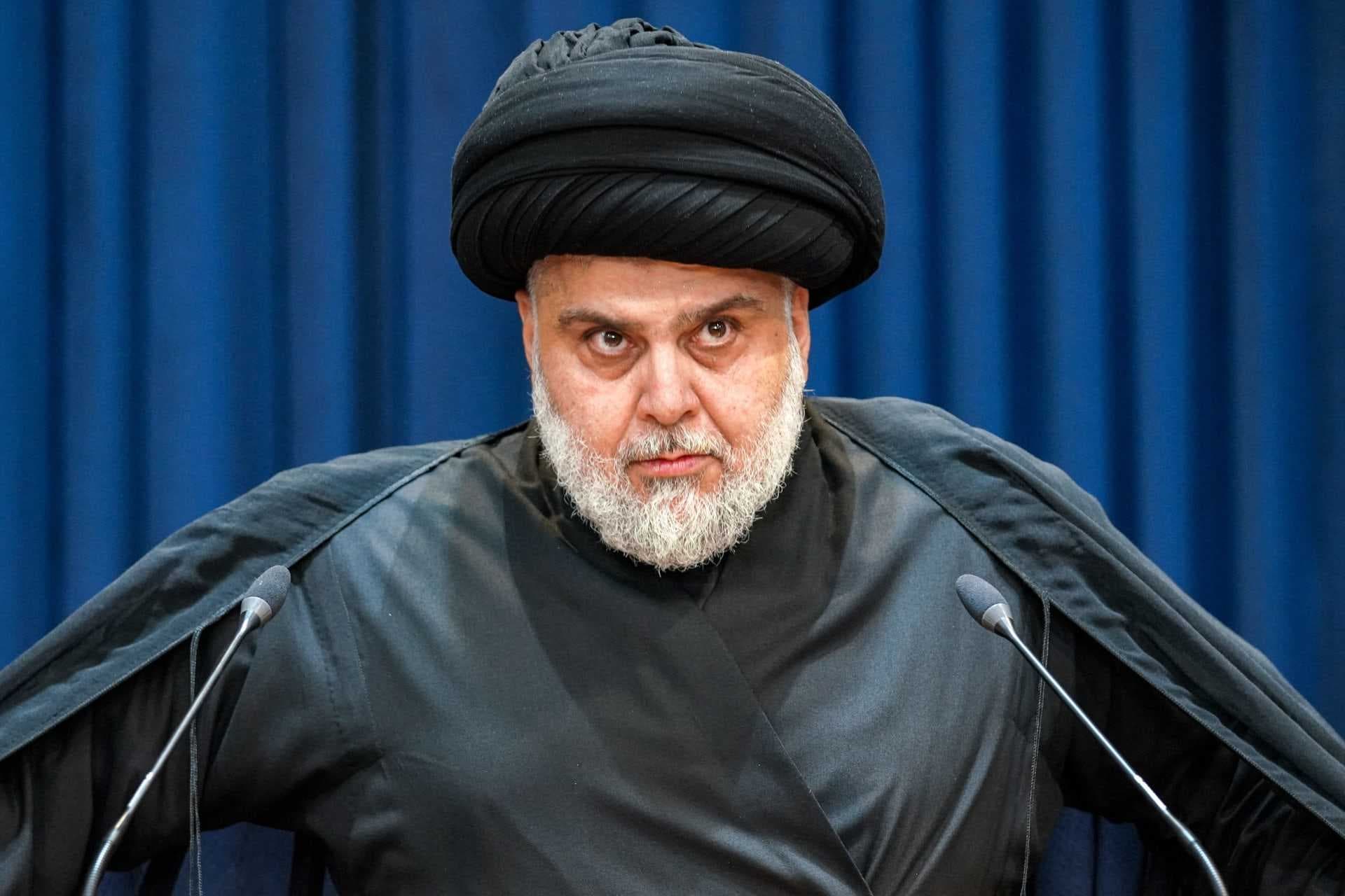 السيد الصدر يطالب بالكف عن قمع الأصوات المنادية بالسلام والحرية
