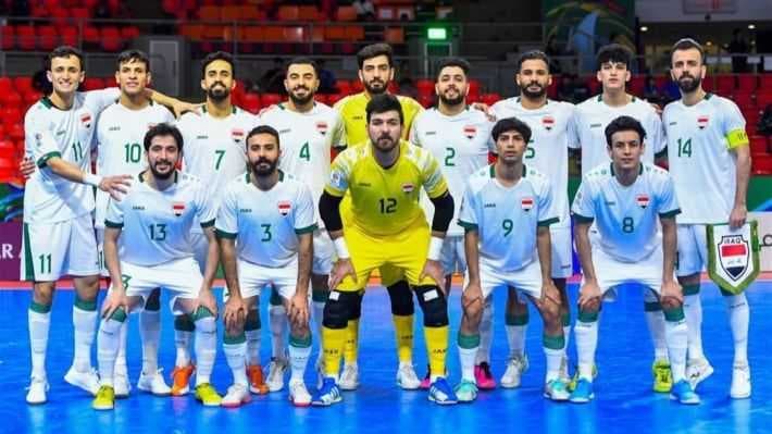 منتخب كرة صالات العراق يحتل المركز 11 آسيوياَ