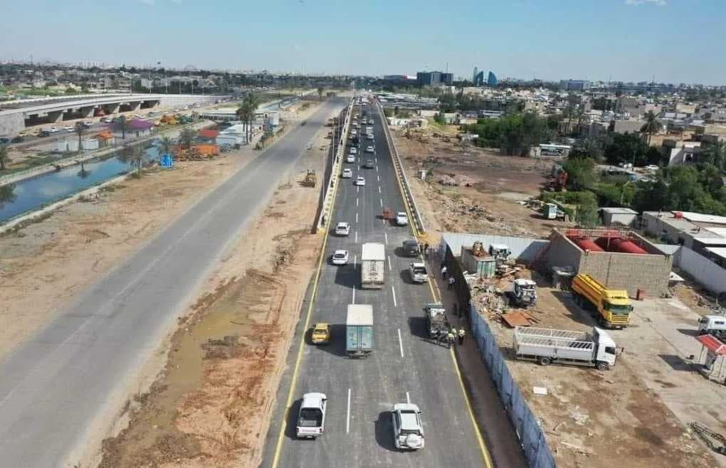 المرور تفتتح مجسر المهندسين من جهة الداخل باتجاه المدينة