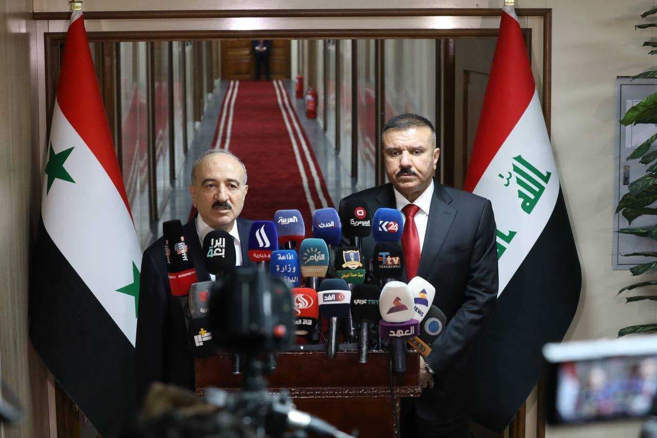 العراق وسوريا يوقعان مذكرة للتعاون الأمني المشترك