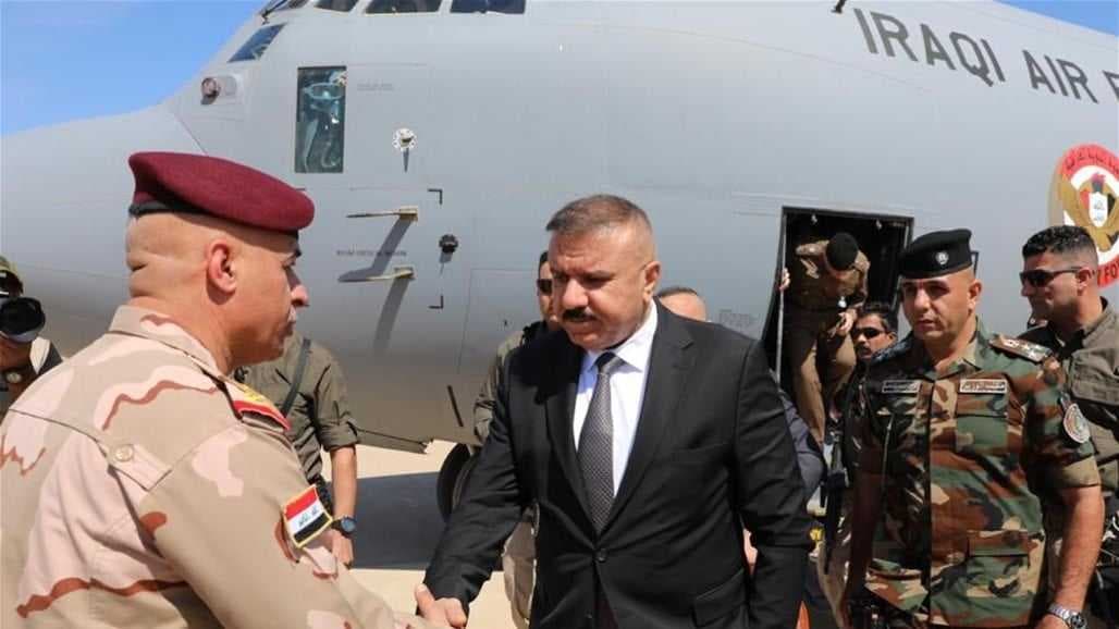 الشمري يصل إلى ميسان للاطلاع على الجهد الاستخباري والأمني