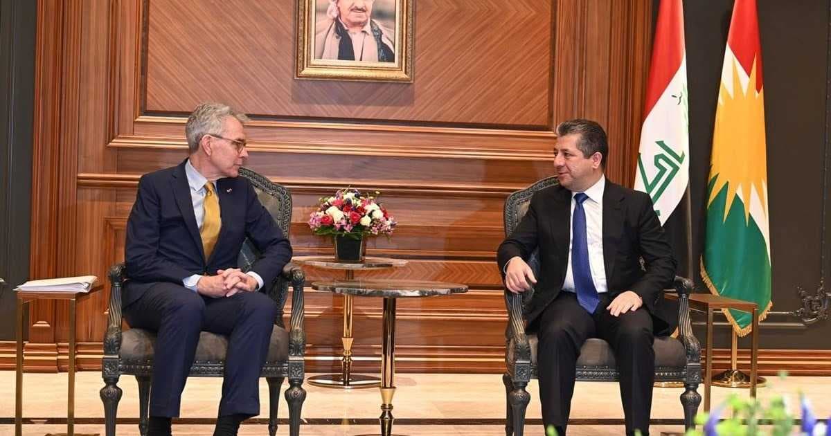 بارزاني يبحث مع مساعد وزير الخارجية الأمريكي استئناف تصدير نفط كردستان