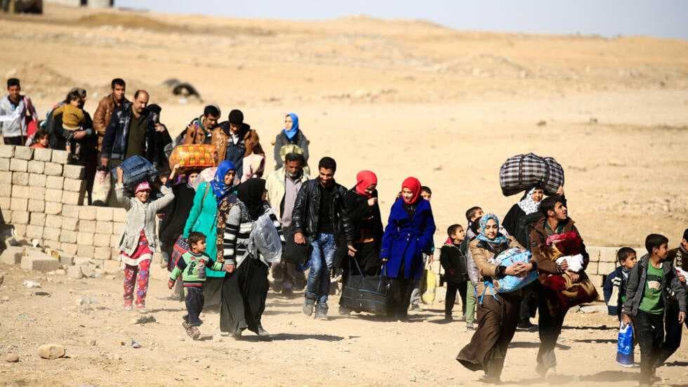 الهجرة النيابية تحصي وجود مليون نازح في العراق