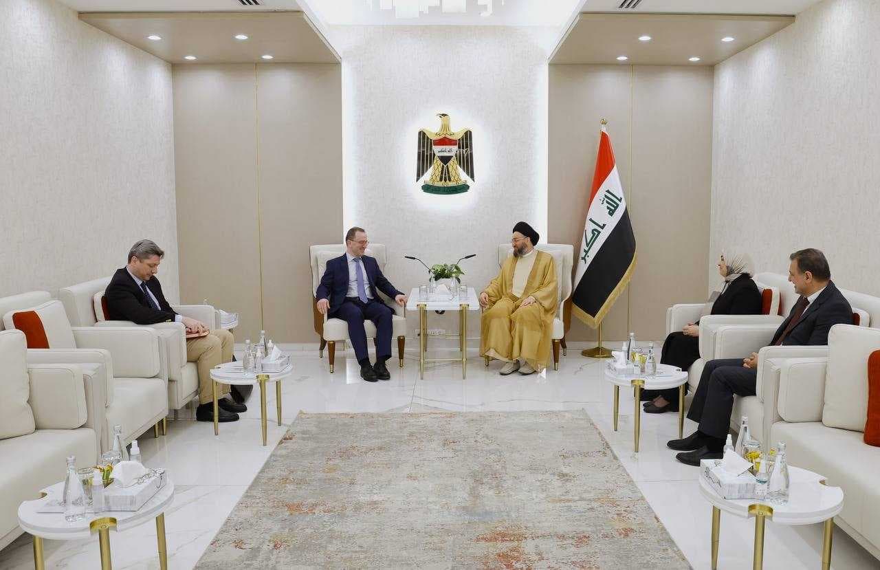 الحكيم لسفير روسيا: أهمية استقرار العراق وأثره على أمن المنطقة