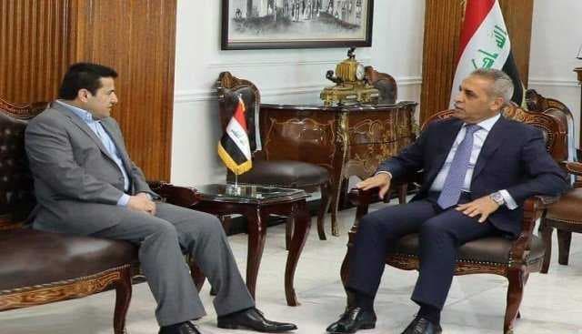 زيدان يبحث مع الأعرجي مواضيع جدول أعمال الجلسة التاسعة لمجلس الاستخبارات الوطني