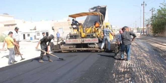 الجهد الخدمي يفتتح شارعاً رئيساً في العاصمة بغداد
