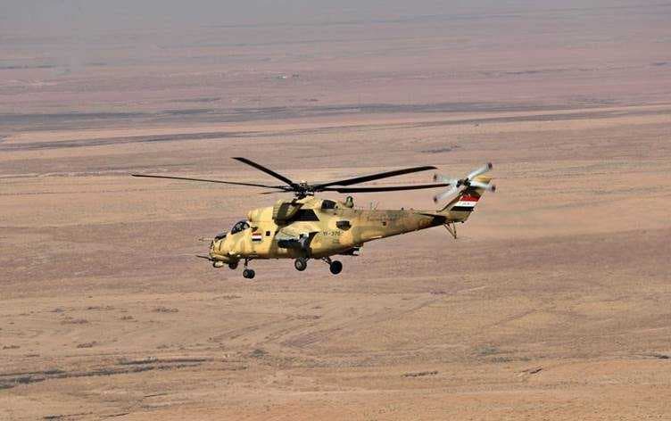 طيران الجيش يستهدف وكرين لداعش غرب حوض حمرين في ديالى