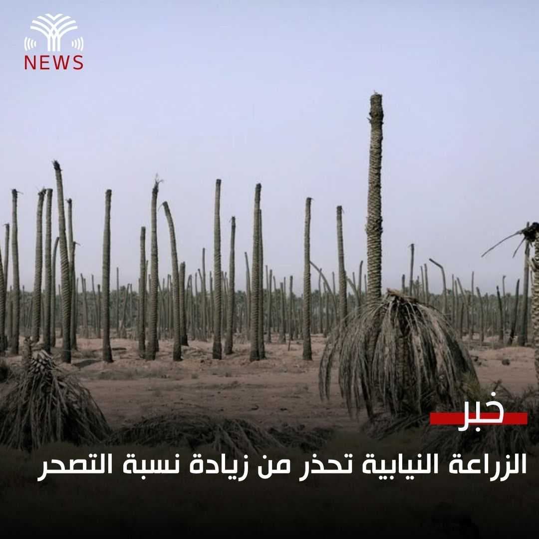 الزراعة النيابية تحذر من زيادة نسبة التصحر