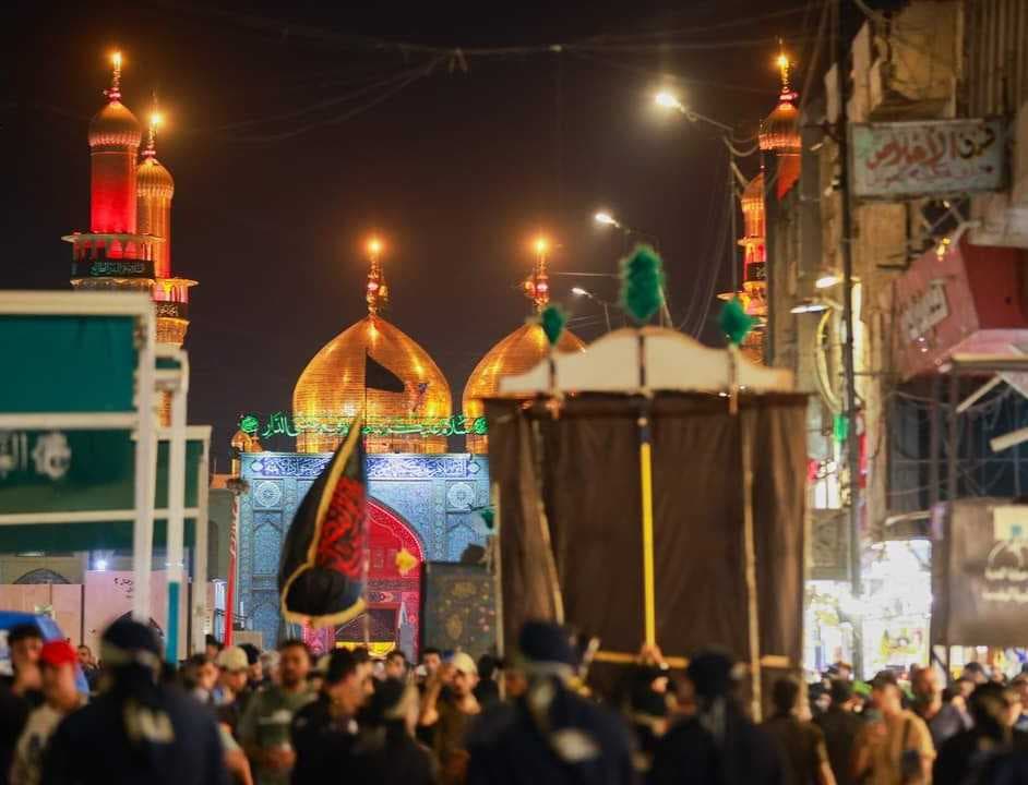 بالصور ... إحياء ذكرى استشهاد الامام الجواد ( ع) في مدينة الكاظمية المقدسة