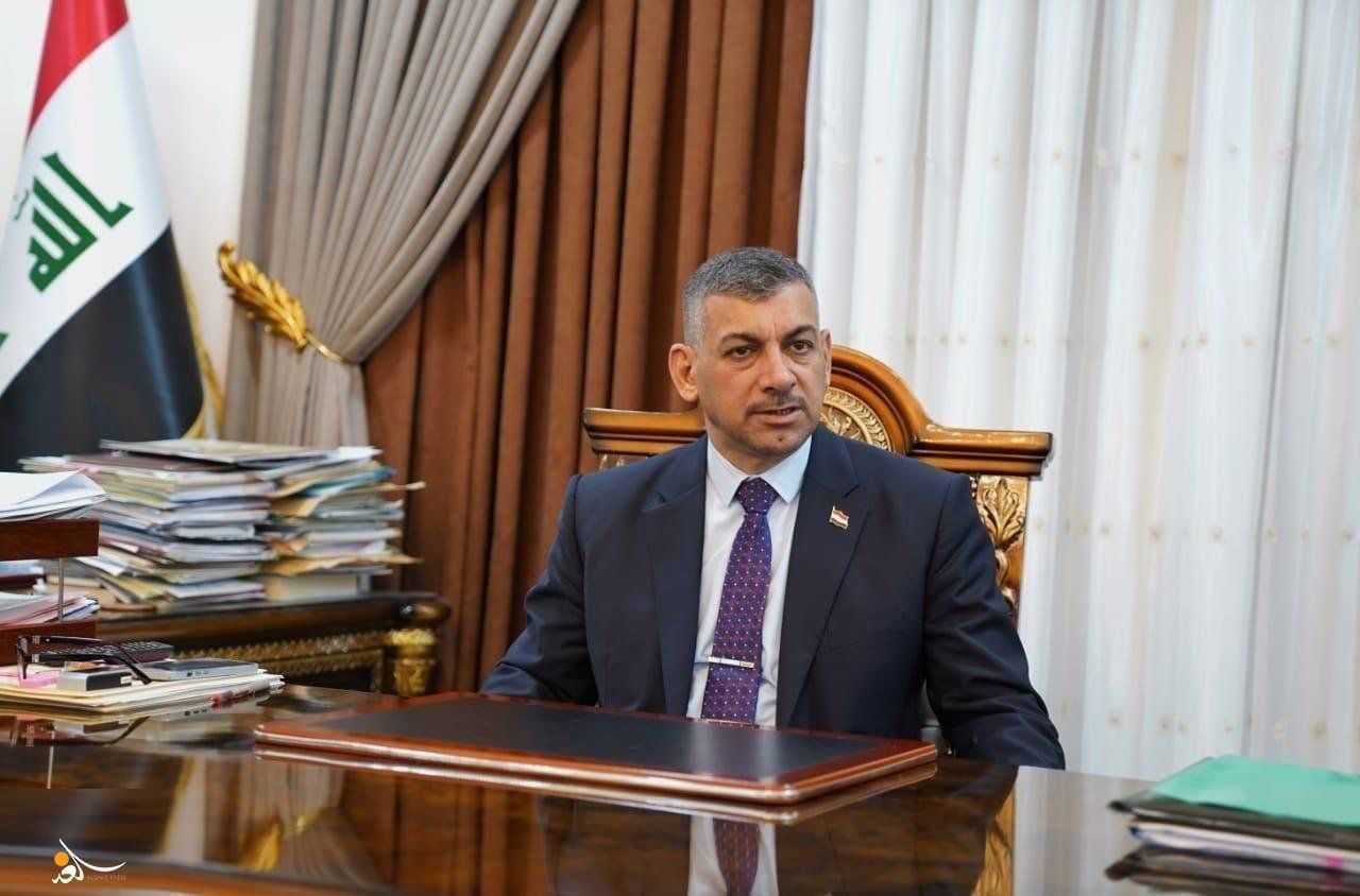 لجنة الأمر الديواني لمتابعة ملفات المثنى تصل إلى المحافظة