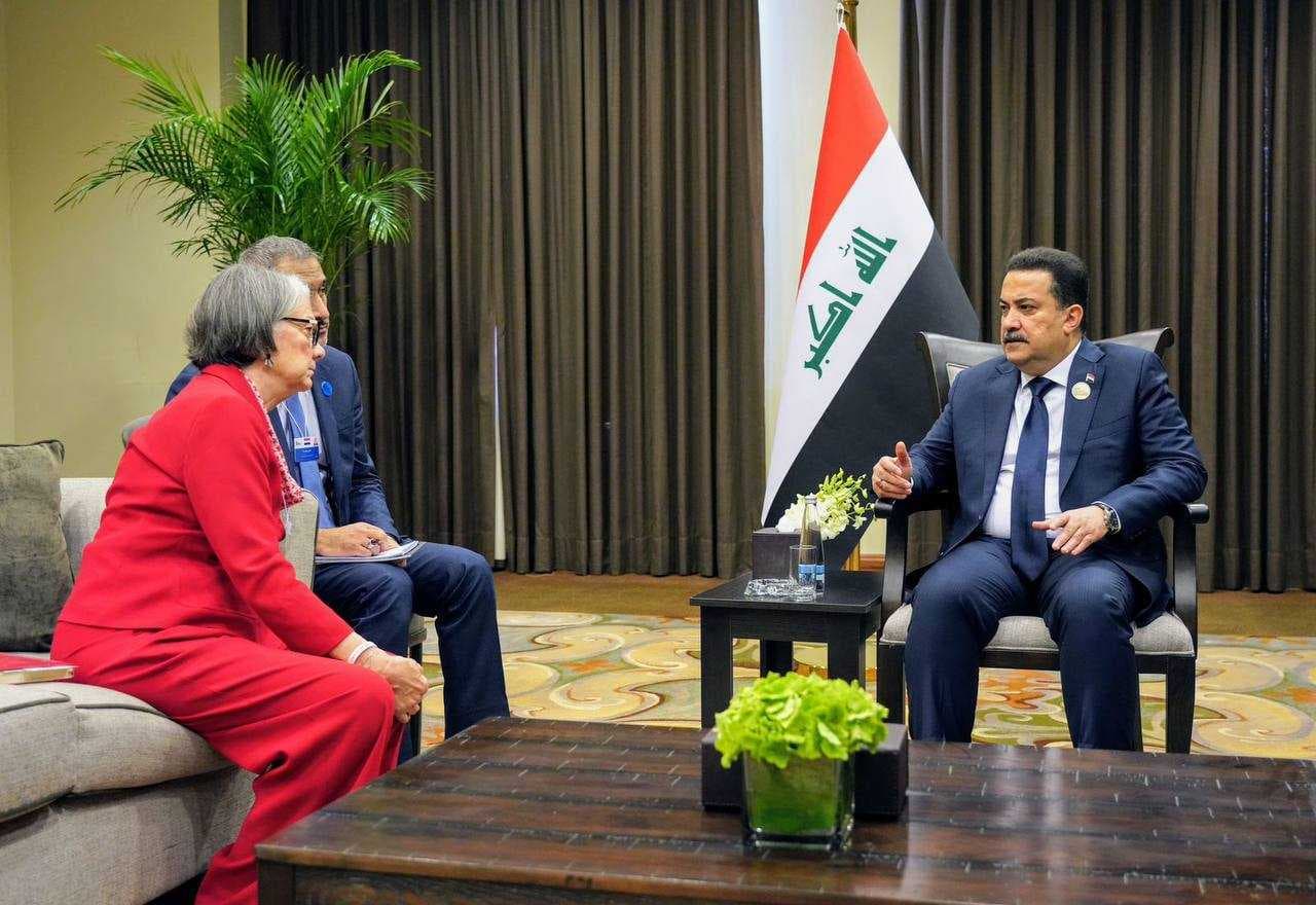 السوداني يؤكد ضرورة اتخاذ موقف دولي حازم لحماية المدنيين في غزة