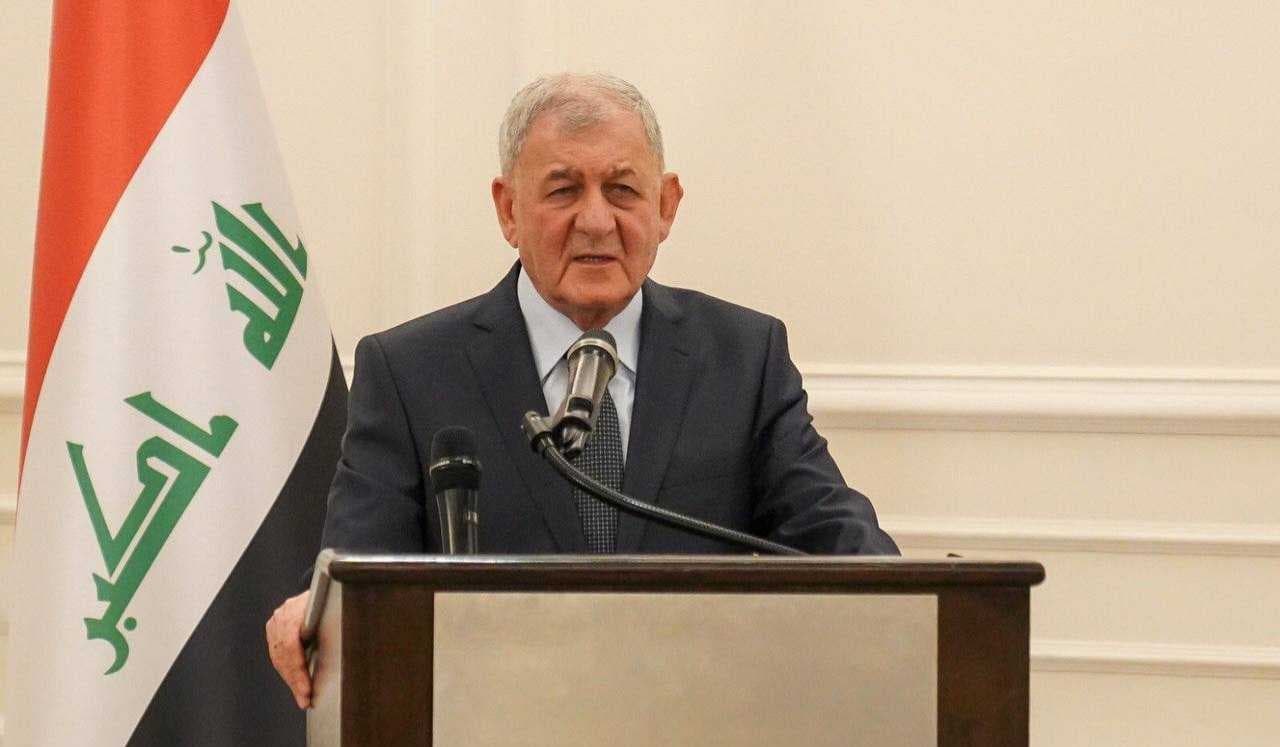 رشيد يؤكد حرص العراق على إقامة علاقات متوازنة مع دول الجوار والعالم
