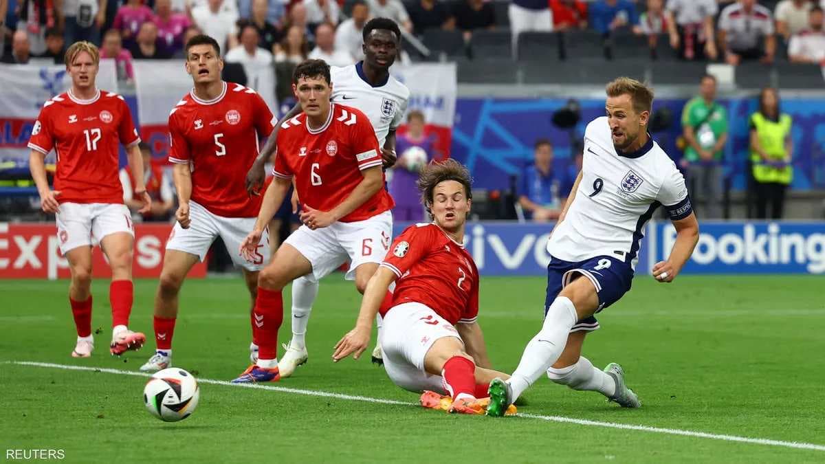 يورو 2024.. انكلترا تتعادل مع الدنمارك