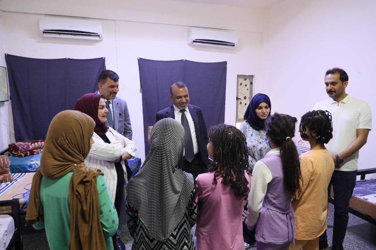 الأسدي: مهمة الوزارة إيجاد بيئة آمنة للنزلاء في الدور الإيوائية