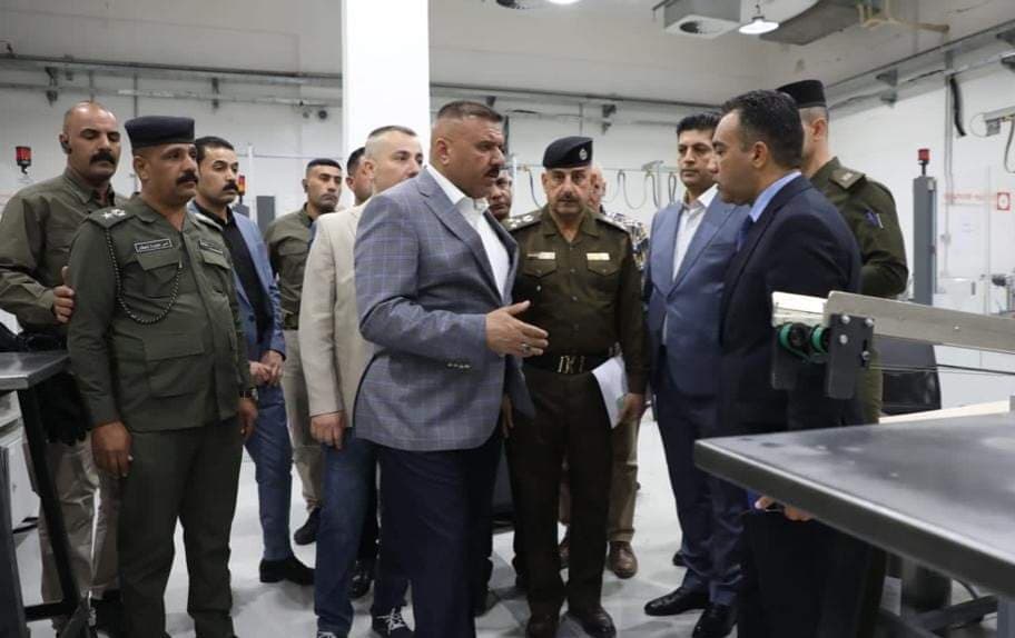 الداخلية تفتتح مشروع مبنى البطاقة الوطنية والجواز الإلكتروني في النجف الأشرف