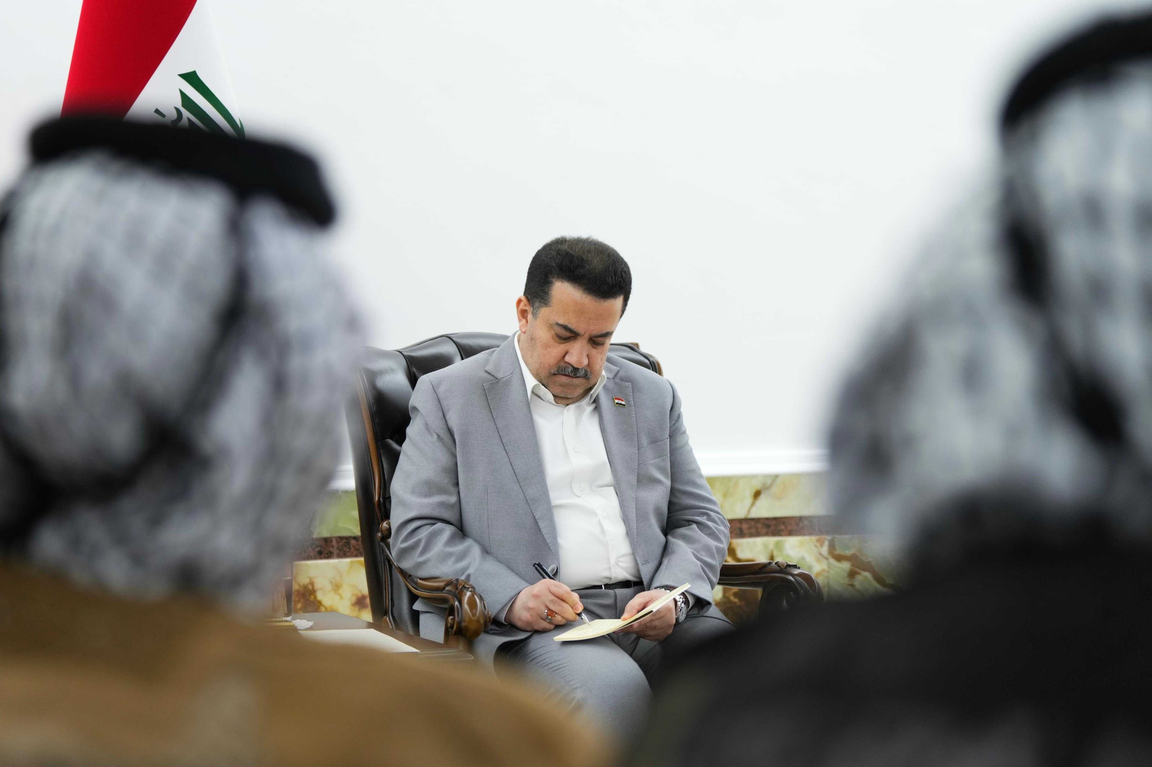 السوداني يؤكد المضيّ في معالجة المشاكل التي تعاني منها أطراف بغداد