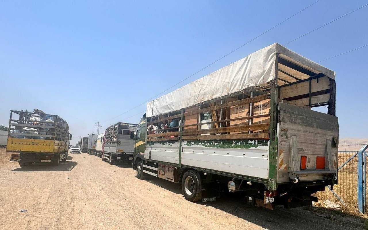 الهجرة تعلن عودة 734 نازحا من آخر مخيم في السليمانية