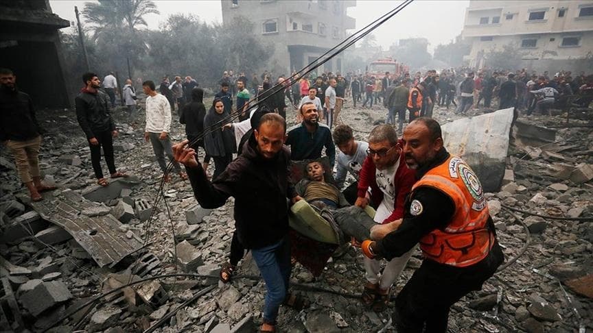 شهيدان في قصف الاحتلال الصهيوني بقطاع غزة