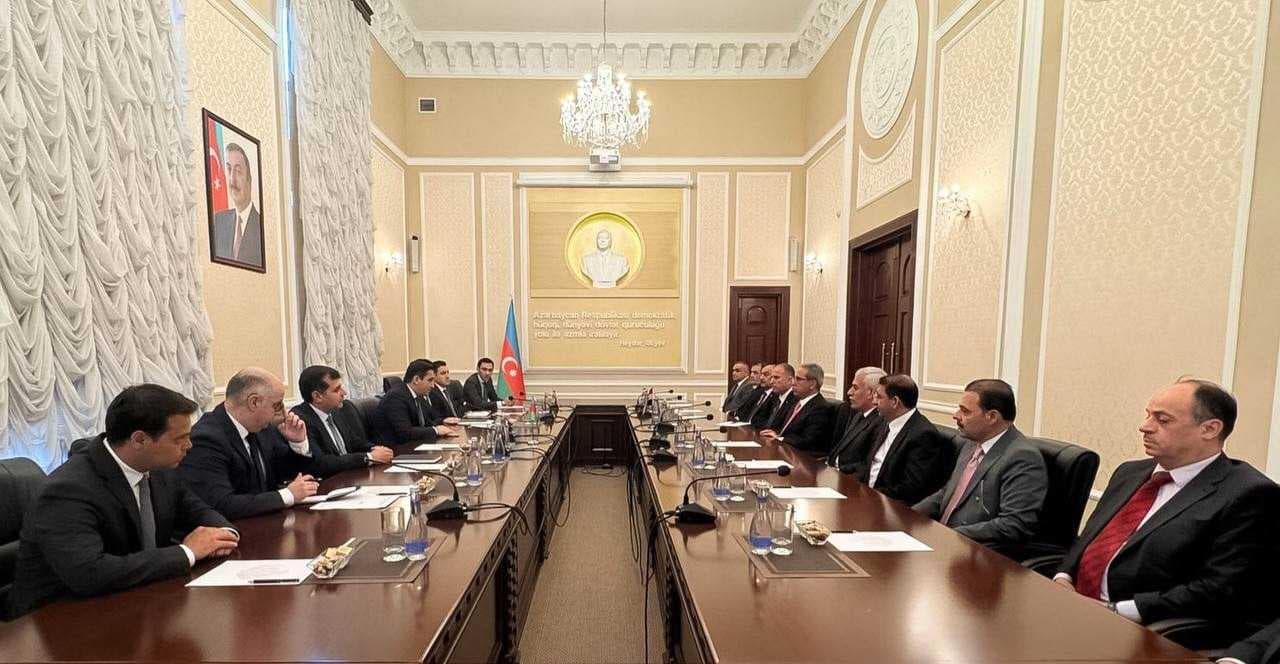 زيدان يبحث مع وزير العدل الأذربيجاني سبل التعاون القضائي