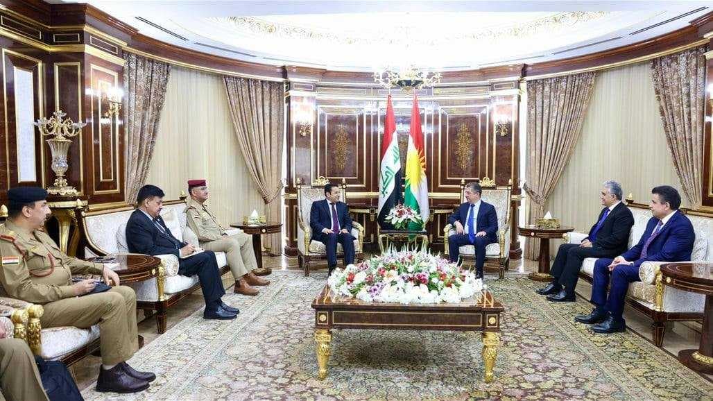 الاعرجي وبارزاني يبحثان مخرجات اجتماع مجلس الامن الوطني