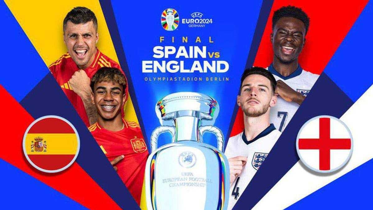 مواجهة نارية بين إسبانيا وإنجلترا بنهائي يورو 2024