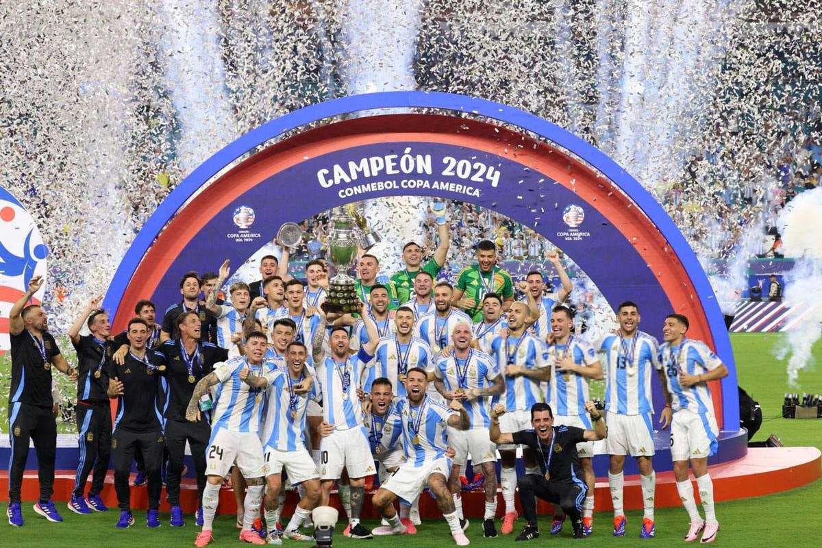 الارجنتين تحافظ على لقب كوبا اميركا