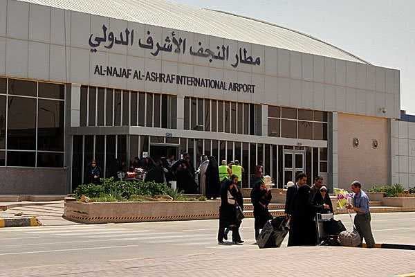 مطار النجف يستقبل أكثر من 71 ألف زائر منذ بداية شهر محرم