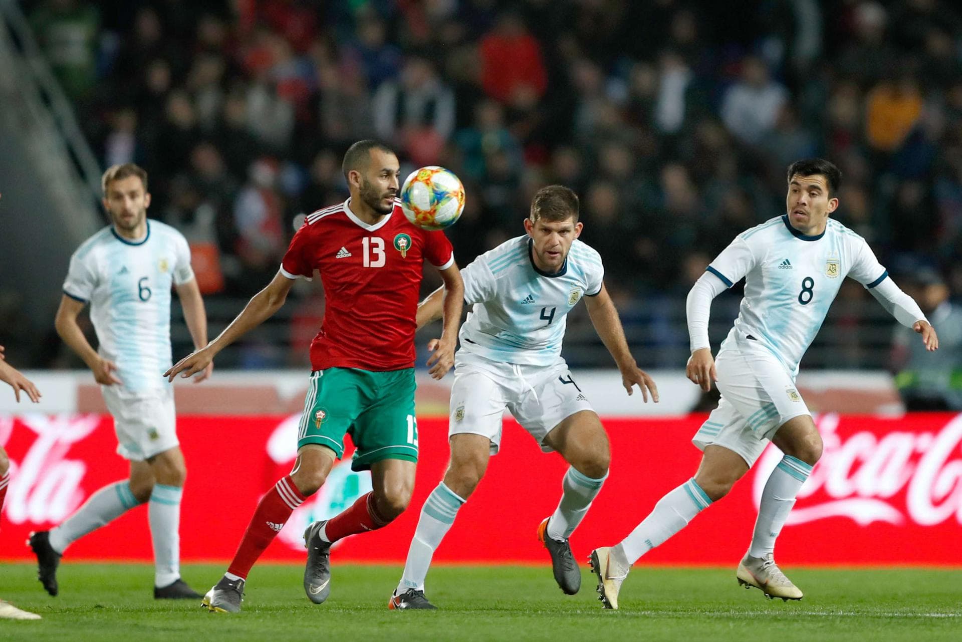 هدف ملغي يمنح المغرب فوزاً تاريخياً على الارجنتين