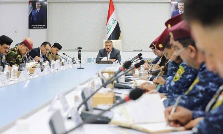الشمري يصل بابل لاكمال استعدادات تأمين الزيارة الأربعينية