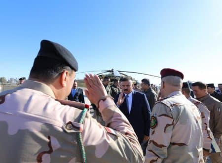 وزير الداخلية يصل إلى محافظة ديالى