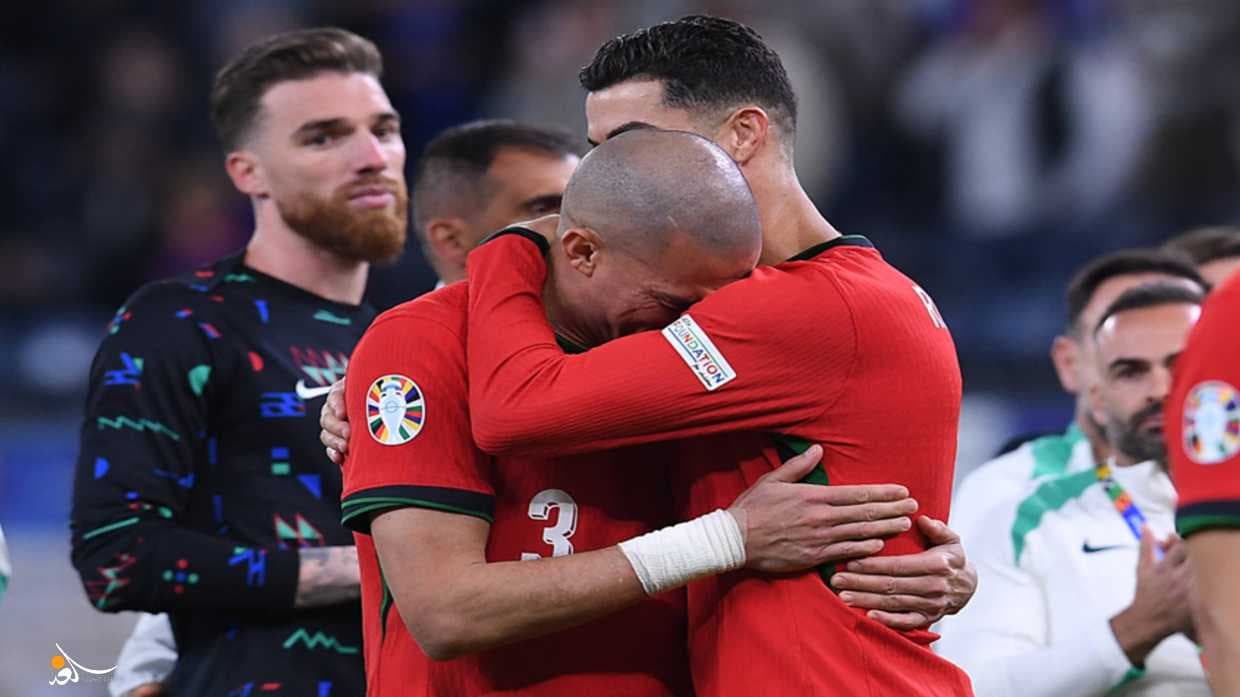 رونالدو يودع بيبي برسالة مؤثرة: لقد فزنا بكل شيء