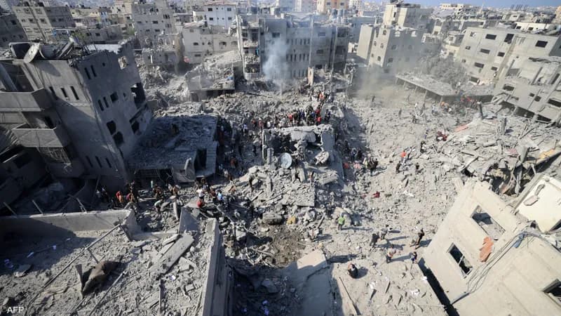 العراق يدين قصف مدرسة التابعين في غزة