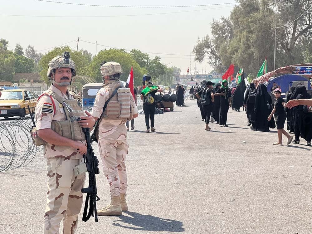 عمليات بغداد تعلن دخول الخطة الأمنية الخاصة بالزيارة الأربعينية حيز التنفيذ