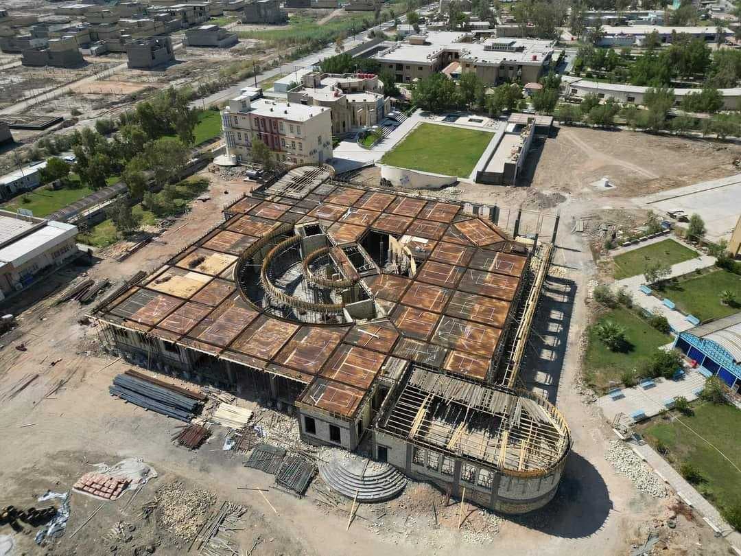 التخطيط تطّلع ميدانيا على مشروع انشاء كلية التقنيات الأحيائية في جامعة القادسية