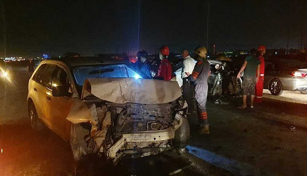 مصرع واصابة 3 أشخاص في حادث سير مروّع غربي الناصرية