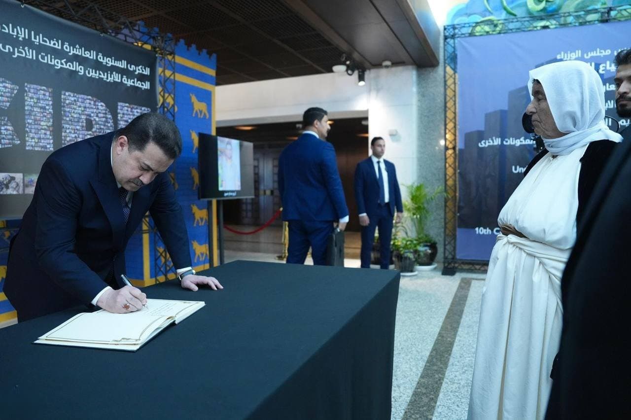 الحكومة تنجز إجراءات فرز وتمليك المجمعات السكنية للمكون الإيزيدي في سنجار