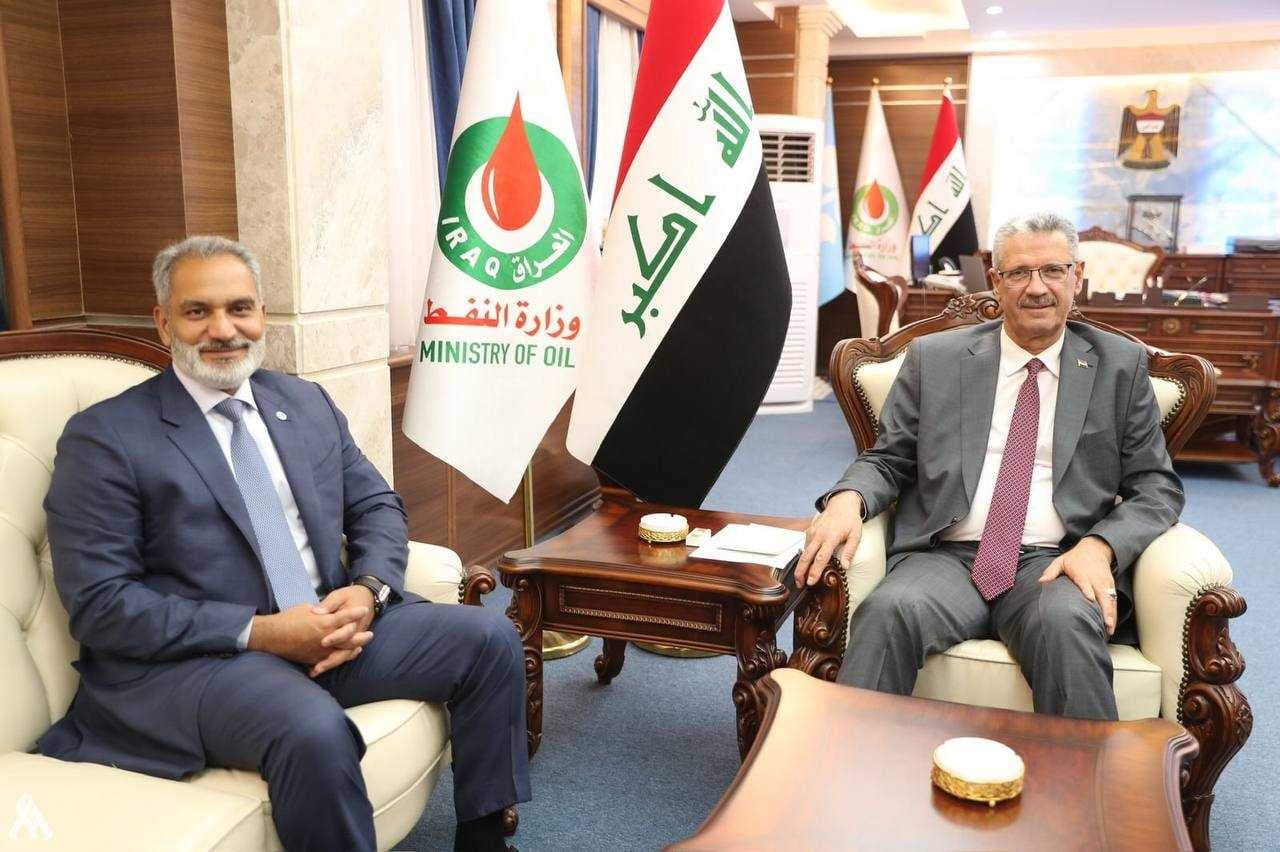 وزير النفط يبحث مع الأمين العام لـ "أوبك" تعزيز وتوسيع آفاق التعاون الثنائي