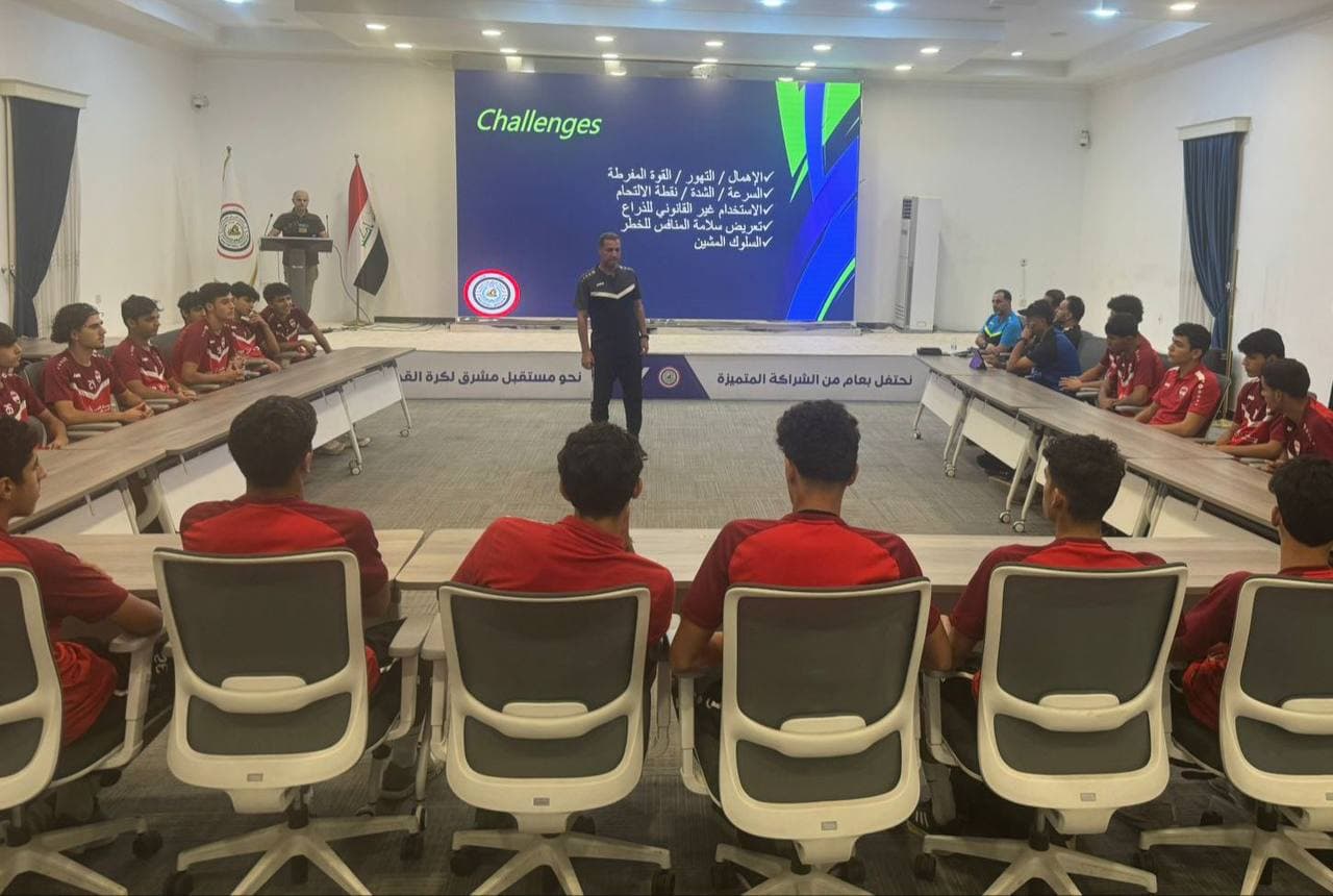 منتخب الناشئين يغادر الى الأردن